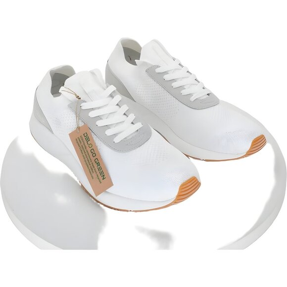 DELO Go Green White Men's Comfort Sneakers Size 11 - Picture 4 of 6